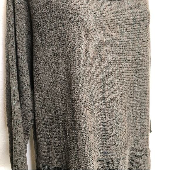 Soft Surroundings mocha brown cowl neck sweater tunic size Petite Large / XL - Picture 4 of 15
